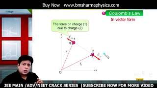 Electrostatics-Electric Charge-Coulomb's Law|#3 |IIT JEE |NEET|Prof: Bm Sharma|Cengage