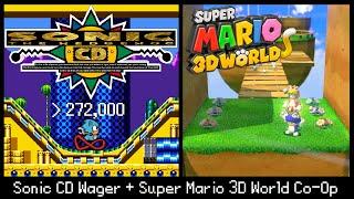 [Thursday Night Stream] Sonic CD Score Wager + Super Mario 3D World Co-Op