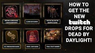 Dead By Daylight| How to get the new Twitch Drops Rewards!