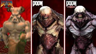 DOOM - All Monsters Comparison - DOOM I-II vs DOOM (2016) vs DOOM Eternal