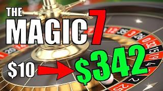 Small Losses, HUGE WINS! - The Magic 7 Roulette Strategy