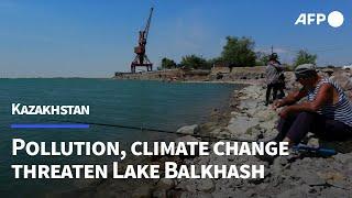 Fears grow as Kazakhstan's Lake Balkhash faces pollution and climate threats | AFP