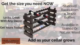 modular wine racks - modularack modular wine cellar - revolutionary wine rack system