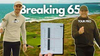 Breaking the course record at England's oldest golf course?!