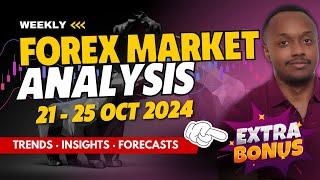 Weekly Forex Market Analysis 21 - 25 Oct 2024 | Forex, Commodities and Crypto Analysed