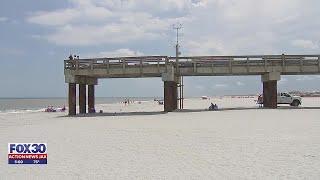 St. Augustine Beach Ocean Pier no longer reaches ocean | Action News Jax