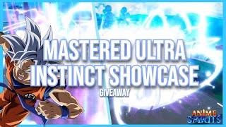 Mastered Ultra Instinct Showcase + How To Awaken To Get It | Anime Spirits