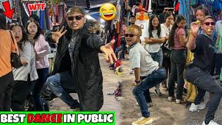 Best Dance In Public  Crazy Girls Reaction  Rock Lama