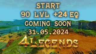 4Legends Trailer 2 | 4Story New PvP Server | 31.05.2024