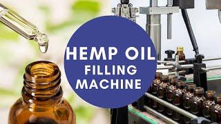 Tincture hemp oil dropper bottle washing filling capping shrink machine packing line | RELIANCE