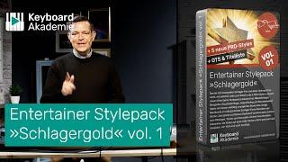 ⭐️ Entertainer Stylepack »Schlagergold« vol. 1  5 neue Schlager-Styles für YAMAHA-Keyboards