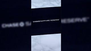 Chase Sapphire Reserve | Unboxing