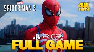 Marvel's Spider-Man 2 Full Game Walkthrough Gameplay | 4K 60FPS PS5 - No Commentary