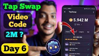 TapSwap Video Code Day 6 | 5 July | Tapswap Video Task Cinema Code Day 6| New in the Crypto World ?