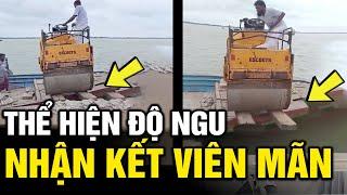 Thể hiện độ NG.U CAO đưa xe lu lên thuyền và cái kết hài lòng người xem | Hài tin việt  | Tô Tin Tức