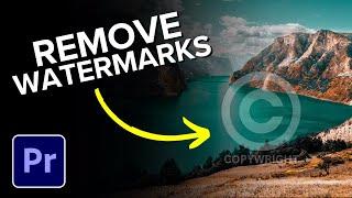 How to Remove Watermark From Video in Premiere Pro