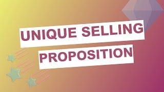 Unique Selling Proposition (USP): Unique Selling Proposition meaning