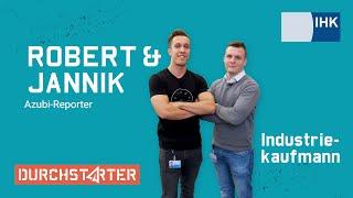 Durchstarter Azubi-Reporter Jannik und Robert, Industriekaufmänner - So ist es als Azubi bei uns