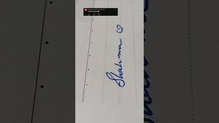  Name calligraphy  (comment your name)#shorts #ytshots #calligraphy #signature #art#viralshorts