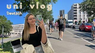 UNI DAYS IN MY LIFE VLOG - Lehramtsstudium, Frankfurt, produktiv, deutsch, german student