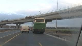 [RAW FOOTAGE] Pro- #ZwartePiet activists block a7 highway near #Dokkum