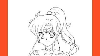 How To Draw Sailor Jupiter (Sailor Moon)