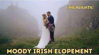 Moody Irish Elopement on the Causeway Coast [HIGHLIGHTS]