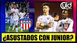 ¡LO ÚLTIMO JUNIOR COPA LIBERTADORES! ¿QUÉ TAL EL CONCEPTO QUE TIENE LIGA DE QUITO SOBRE EL TIBURÓN?