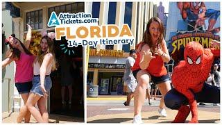 14 Day Orlando Trip Itinerary | 2 Weeks at Walt Disney World, Universal Orlando Resort & More!