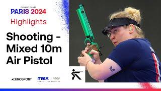 SERBIA COMEBACK!  | Mixed 10m Air Pistol Highlights | Paris 2024 Olympics | #Paris2024