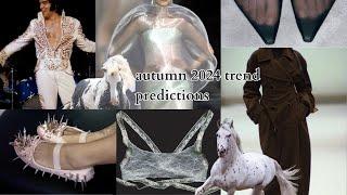 autumn 2024 fashion trend predictions ˚ ༘ ೀ⋆｡˚ (but super cool and not boring :p))