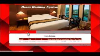 Advanced Room Booking System Project