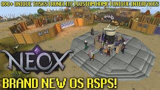 BRAND NEW OSRS RSPS! | RUNELITE & HD, CUSTOM HOME & INTERFACES, UNIQUE CONTENT | GIVEAWAY -Neox RSPS