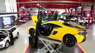 Royal Tech Autos a luxury & Exotic Car Workshop In Dubai