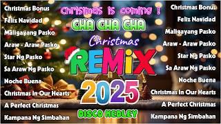 NONSTOP CHRISTMAS CHA CHA  Paskong Pinoy Best Tagalog Christmas Songs Medley 2025