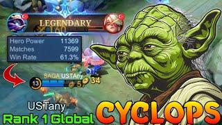 7,500+ Matches Cyclops VS Supreme Kadita & Gusion - Top 1 Global Cyclops by USTAny - Mobile Legends