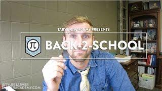 Buying Supplies - BACK 2 SCHOOL BASICS