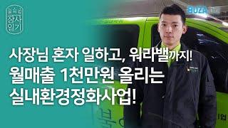 퇴사후 무점포 창업,  청년사장의 차 한 대로  월매출  1천만원 만들기