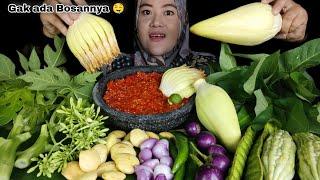 NIKMAT !! LALAPAN MENTAH SAMBAL TERASI - PALING FAVORIT