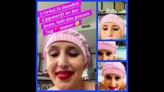 L'Oréal 24 Stunden Lippenstift ist der beste, hält den ganzen Tag️ immer #L'Oréal #loreal #lippen