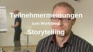 Storytelling: Testimonials & Teilnehmermeinungen - Michael Geerdts