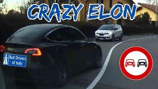 BAD DRIVERS OF ITALY dashcam compilation 2.20 - CRAZY ELON