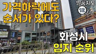 가격하락에도 순서가 있다? 화성시 입지순위 '이곳'부터 부동산 하락이 시작된다. 다음 사이클에 대비하기 위해, 부동산 전망을 하는 방법을 알아보자.