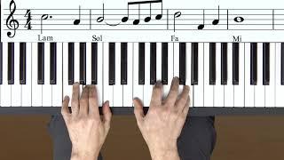 Corso di accompagnamento pianistico - Lezione base