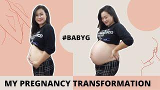 HÀNH TRÌNH CỦA CHIẾC BỤNG BẦU  MY PREGNANCY TRANSFORMATION