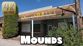 Driving Around Small Town Mounds, Illinois in 4k Video