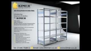 Easyrack Evolution Shelving from Kimer Storage Solutions.