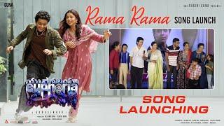 Rama Rama Song Launch | #EuphoriaTheFilm | Gunasekhar | BhumikaChawla | Vignesh