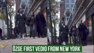 Özge yagiz first Vedio from New York