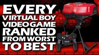 Every Virtual Boy Game Ranked From WORST To BEST